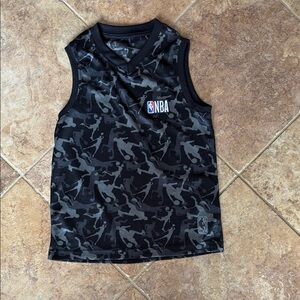NBA Kids Black Camo Tank Top